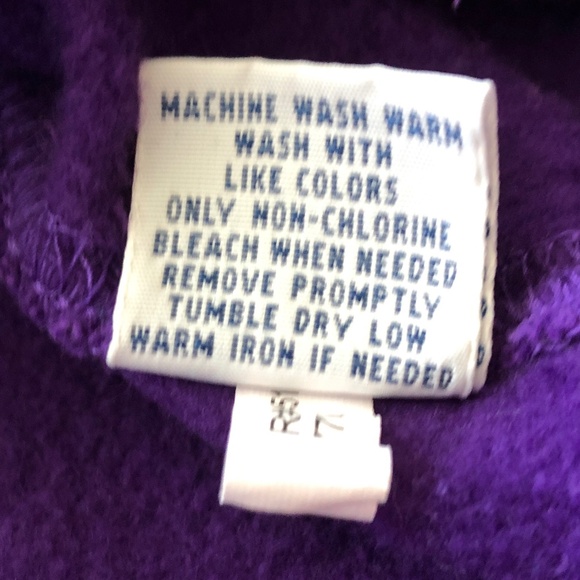 Polo, Ralph Lauren, Tuxedo Bear, Hoodie, Purple, Full Zip, Womens, Size M - Picture 15 of 15